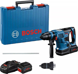 Перфоратор Bosch GBH 18V-34 CF Professional 0611914002 (с 2-мя АКБ, кейс)