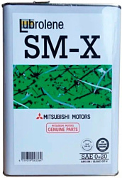 Моторное масло Mitsubishi LUBROLENE SM-X 0W-20 4л