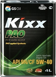 Kixx PAO 5W-40 4л