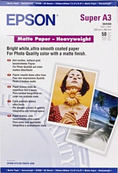 Epson Matte Paper-Heavyweight A3+ 50 листов (C13S041264)