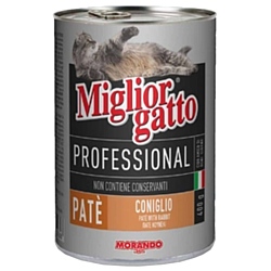 Miglior (0.4 кг) 1 шт. Gatto Professional Line Pate Rabbit