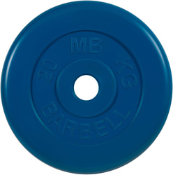 MB Barbell Стандарт 51 мм (1x20 кг, синий)