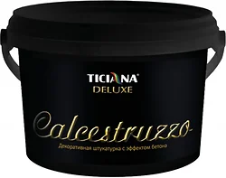 Штукатурка Ticiana Deluxe Calcestruzzo с эффектом бетона (2.2 л)