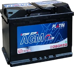 Автомобильный аккумулятор Platin AGM 760A R+ (70Ah)