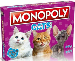 Пошаговая Hasbro Монополия Cats (Кошки) WM03528-EN1-6