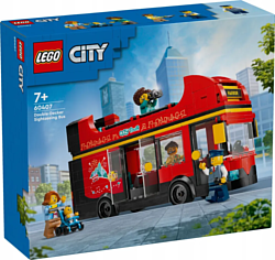 Конструктор LEGO City 60407 Красный двухэтажный экскурсионный автобус