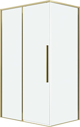 Душевой уголок Grossman Galaxy 100x90x195 120.K33.01.1090.32.00 (золото сатин/прозрачное стекло)
