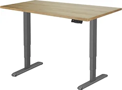 Стол для работы стоя ErgoSmart Unique Ergo Desk 1200x650x25 мм (дуб натуральный/черный) Стол для работы стоя ErgoSmart Unique Ergo Desk 1200x650x25 мм (дуб натуральный/черный)
