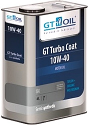 Моторное масло GT Oil GT TURBO COAT 10W-40 6л