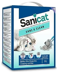 Наполнитель Sanicat Sani & Clean 6л