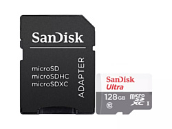 SanDisk Ultra microSDXC SDSQUNR-128G-GN6TA 128GB + SD adapter