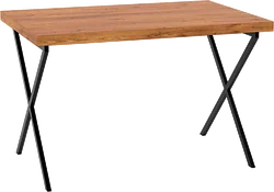 Кухонный стол TMB Loft Кросс Дуб 1200x600 40 мм (ранне-американский)