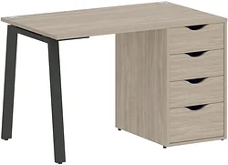 Стол для работы Riva Home Office VR.SP-3-118.4.A Anthracite (дуб аттик) Стол для работы Riva Home Office VR.SP-3-118.4.A Anthracite (дуб аттик)