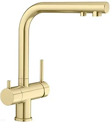 Смеситель Blanco Fontas II (satin gold) Смеситель Blanco Fontas II (satin gold)