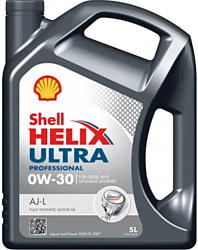 Shell Helix Ultra Professional AJ-L 0W-30 5л Shell Helix Ultra Professional AJ-L 0W-30 5л