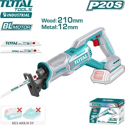 Сабельная пила Total TRSLI2108 (без АКБ) Сабельная пила Total TRSLI2108 (без АКБ)