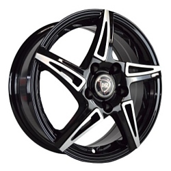 NZ Wheels SH661 7x17/5x110 D65.1 ET39 BKF NZ Wheels SH661 7x17/5x110 D65.1 ET39 BKF