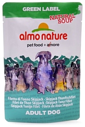 Almo Nature Green Label Natural Soup Dog Skip Jack Tuna Fillet (0.14 кг) 1 шт.