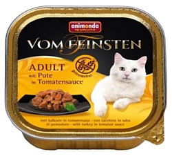Animonda (0.16 кг) 1 шт. Vom Feinsten Adult Меню для привередливых кошек с индейкой в томатном соусе