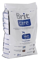 Brit (3 кг) Care Adult Large Breed Lamb & Rice