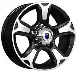 Колесный диск K&K Атлант 7x16/5x139.7 D98 ET35 Алмаз черный