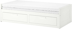 Ikea Бримнэс 200x80-160 (белый, мосхульт жесткий) 592.111.85