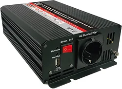 Автоконвертер AVS 12/220V IN-PS600W