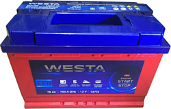 Westa RED EFB 6СТ-78A (78Ah)