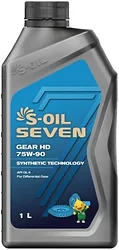 Трансмиссионное масло S-OIL SEVEN GEAR HD 75W-90 1л