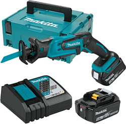 Сабельная пила Makita DJR183RTJ (с 2-мя АКБ)