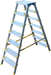 Лестница Алюмет ASD 5207 (2х7 ступеней)