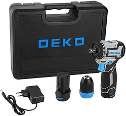Дрель-шуруповерт DEKO Loner 12V PRO 085-1122 (с 2-мя АКБ, кейс) Дрель-шуруповерт DEKO Loner 12V PRO 085-1122 (с 2-мя АКБ, кейс)