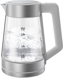 Электрочайник Brevio Glass Kettle BV8060 (белый)