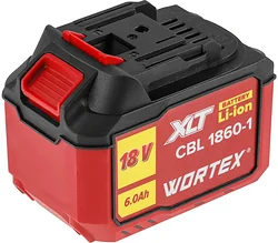 Аккумулятор Wortex CBL 1860-1 2329084 (18В/6 Ач)