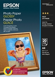 Epson Photo Paper Glossy A4 200 г/м2 20 л (C13S042538)