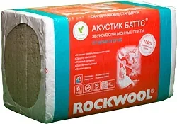 Теплоизоляция Rockwool Акустик Баттс 100 мм