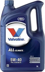 Моторное масло Valvoline All-Climate Diesel C3 5W-40 5л