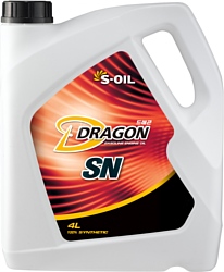 S-OIL DRAGON SN 5W-20 4л
