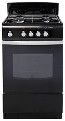 Газовая плита De Luxe 5040.38Г (Щ) черная
