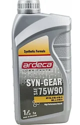 Трансмиссионное масло Ardeca SYN-GEAR 75W90 1л Трансмиссионное масло Ardeca SYN-GEAR 75W90 1л