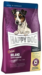 Happy Dog (4 кг) Supreme - Mini Irland для взрослых собак мелких пород с лососем и кроликом