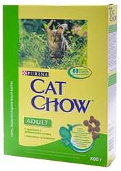 CAT CHOW Adult с кроликом и печенью (0.4 кг)