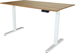 Ergovida Electric Desk (дуб натуральный/белый)