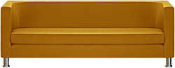 Brioli Клос трехместный (экокожа, L17 желтый)