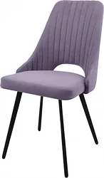 Гальваник Верона-стайл (ткань, черный муар/catania lavender)