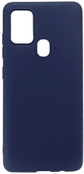Case Matte для Samsung Galaxy A21s (синий)