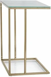 Журнальный столик Signal Symphony G (белый мрамор/золотой)