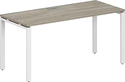 Стол для работы Norden 140x70x75 SG.205.OL.44.WH (белый/дуб светлый)
