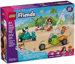 Конструктор LEGO Конструктор LEGO Friends 42641 Собаки-сёрфингисты и приключения на скутере
