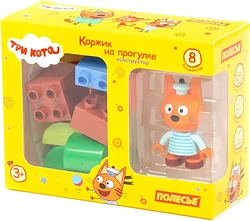 Конструктор Полесье Макси. Три кота. Коржик на прогулке 63745 Конструктор Полесье Макси. Три кота. Коржик на прогулке 63745